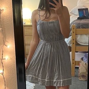 Abercrombie striped summery dress NWT